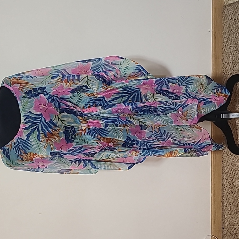 Sunflower swimsuit cover, O/S